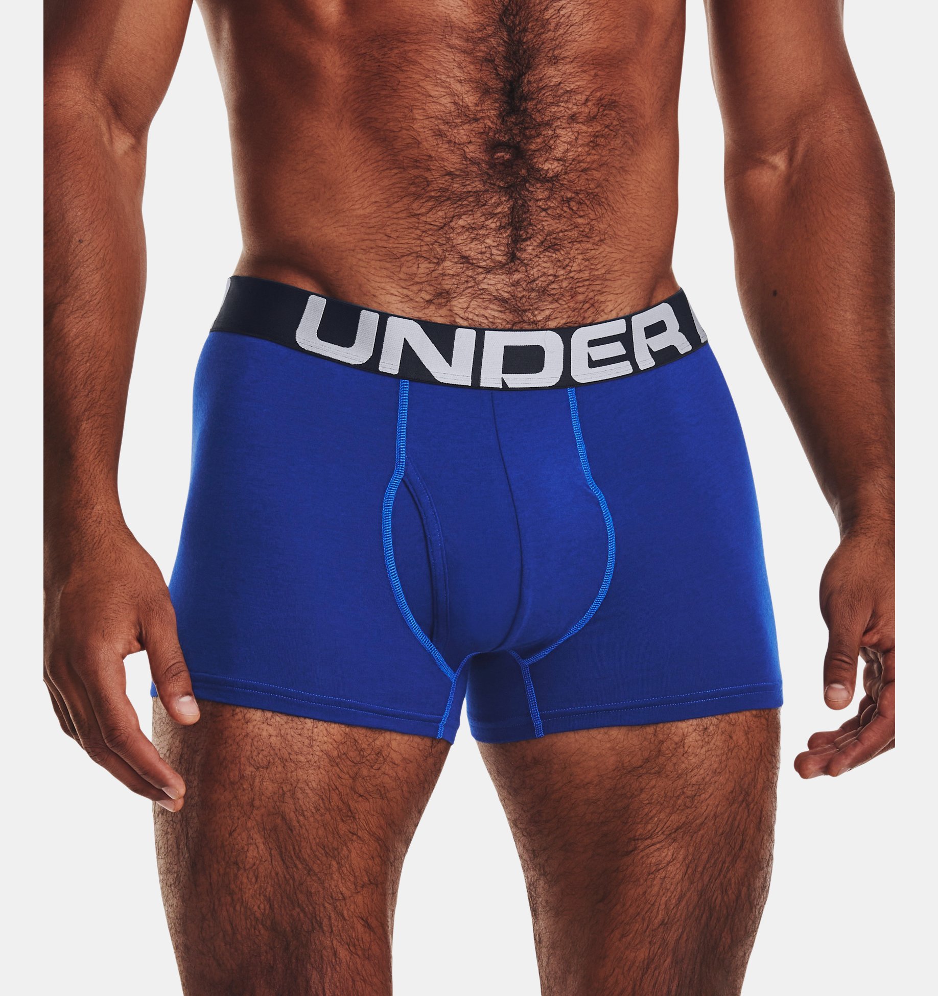 Under Armour 3 Pack Charged Cotton Sports Underwear Boxer Uomo 
